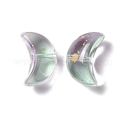 Electroplate Transparent Glass Bead&nbsp;EGLA-H102-07C