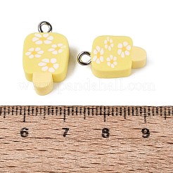 Handmade Polymer Clay Pendants&nbsp;CLAY-Q253-07P-04