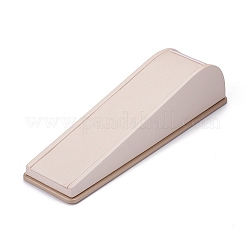 Wooden Clovered with PU Leather Bracelet Displays Stand&nbsp;BDIS-F003-02B