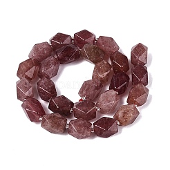 Natural Strawberry Quartz Beads Strands&nbsp;G-Q608-11H