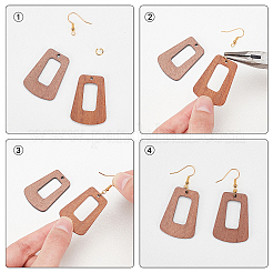 DIY Dangle Earring Making Kits&nbsp;DIY-OC0005-29