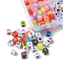 1120Pcs 7 Styles Opaque Acrylic Beads&nbsp;MACR-YW0002-79