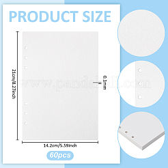 20Pcs Paper Loose-leaf inner Pages&nbsp;LS-FIND-WH0148-880