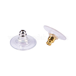 Brass Ear Nuts&nbsp;KK-PH0028-02M