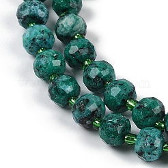 Natural Sesame Jasper Dyed Beads Strands&nbsp;G-H057-A21-05