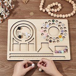1Pc Bamboo Bead Design Board&nbsp;TOOL-BC0003-14