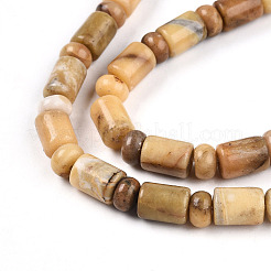 Natural Yellow Opal Beads Strands&nbsp;G-N346-03A-08