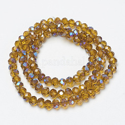 Electroplate Glass Beads Strands&nbsp;EGLA-A034-T6mm-I17