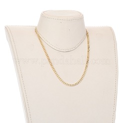 Brass Curb Chain Necklaces&nbsp;NJEW-JN02974