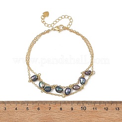 Brass Cable Chains Bracelets&nbsp;BJEW-JB14220-02