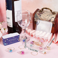 DIY Wine Glass Charms Making Kits&nbsp;DIY-SC0020-76
