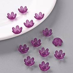Frosted Acrylic Bead Caps&nbsp;MACR-S371-07A-743