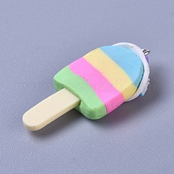 Handmade Polymer Clay Pendants&nbsp;CLAY-TAC0001-01C
