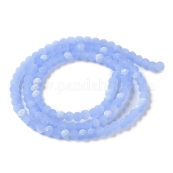 Imitation Jade Glass Beads Strands&nbsp;X1-EGLA-A034-J3mm-MB03