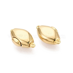 Brass Box Clasps&nbsp;KK-Q074-13G-01