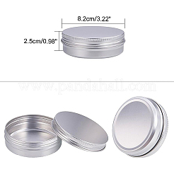 Round Aluminium Tin Cans&nbsp;CON-BC0004-26P-100ml