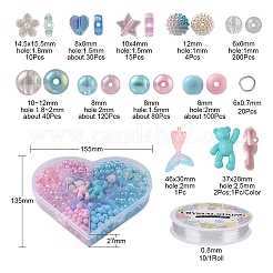 DIY Candy Color Jewelry Set Making Kits&nbsp;DIY-YW0004-90C