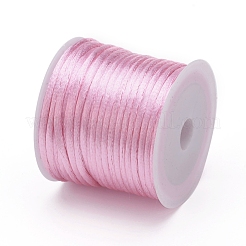Nylon Satin Rattail Cords&nbsp;NWIR-L006-2mm-20