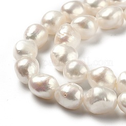 Natural Cultured Freshwater Pearl Beads Strands&nbsp;PEAR-L033-34D