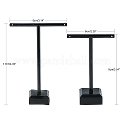 T Bar Organic Glass Earring Display Stand&nbsp;X-EDIS-G001-02