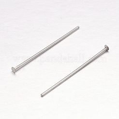 Tarnish Resistant 304 Stainless Steel Flat Head Pins&nbsp;STAS-H358-06C