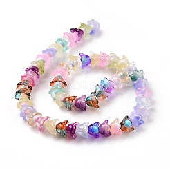 Transparent Glass Beads Strands&nbsp;LAMP-H061-01A-02