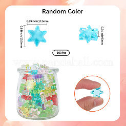 160Pcs Transparent Plastic Beads&nbsp;KY-SP0001-41