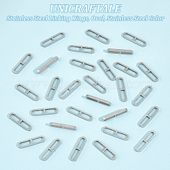 201 Stainless Steel Linking Rings&nbsp;STAS-UN0051-50