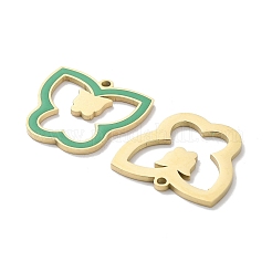 Ion Plating(IP) 304 Stainless Steel Pendants&nbsp;STAS-P339-11G-02