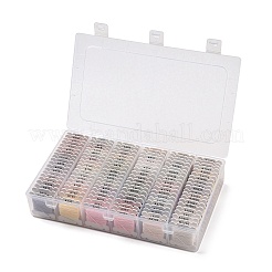 72 Cards 72 Colors 6-Ply Polyester Embroidery Floss&nbsp;OCOR-K006-C06
