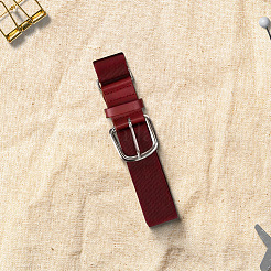 1Pc Imitation Leather & Polyester Elastic Softball Belts&nbsp;AJEW-CL0001-37B