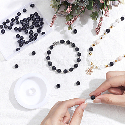 Synthetic Blue Goldstone Beads Strands&nbsp;G-AR0001-95