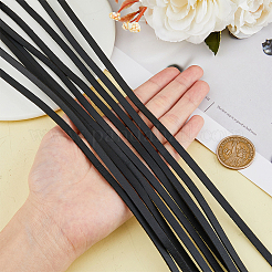 10Pcs Flat PU Leather Cord&nbsp;WL-DC0001-02A