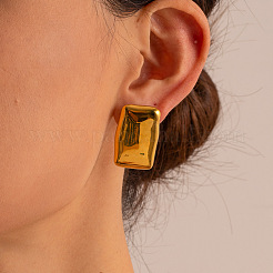 304 Stainless Steel Stud Earring&nbsp;EJEW-H116-01A-G