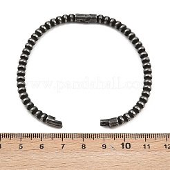 316 Surgical Stainless Steel Bangles&nbsp;BJEW-C125-06AS