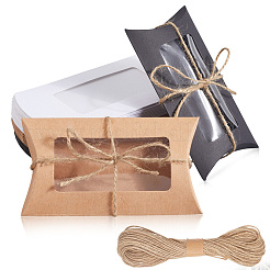 30Pcs 3 Colors Paper Pillow Candy Boxes&nbsp;CON-BBC0001-11