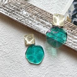 Acrylic Stud Dangle Earrings&nbsp;WG5CC9B-01