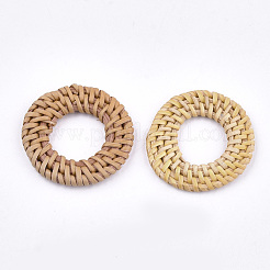 Handmade Reed Cane/Rattan Woven Linking Rings&nbsp;X-WOVE-T005-06A