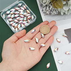 80Pcs Sew on Rhinestone&nbsp;DIY-MA0005-55A