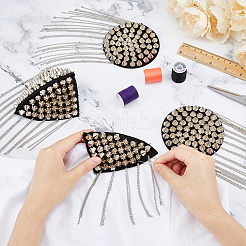 4Pcs 2 Styles Fashionable Tassel Epaulettes&nbsp;AJEW-FH0003-89