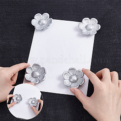 Iron Flower Display Decorations&nbsp;DJEW-WH0039-180