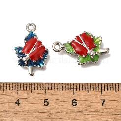 Alloy Enamel Pendants&nbsp;FIND-C065-08P