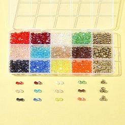 DIY Glass Beads Bracelets Jewelry Making Kit&nbsp;DIY-FS0007-70