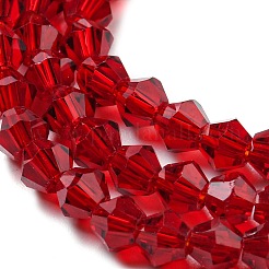 Transparent Glass Beads Strands&nbsp;GLAA-F029-4mm-27