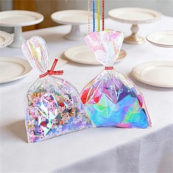 100Pcs Laser OPP Cellophane Candy Packaging Bags&nbsp;ABAG-WH20005-36