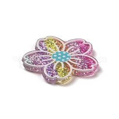 Colorful Acrylic Plastic Cabochons &nbsp;OACR-R269-07D