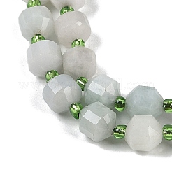 Natural Myanmar Jade Beads Strands&nbsp;G-O201B-120F