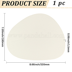 PU Leather Mouse Pad&nbsp;AJEW-GF0014-07A