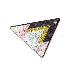 Geometric Alloy Sheet Printed Pendant Earrings Accessories&nbsp;LS-PALLOY-E139-01G-05