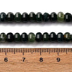 Natural Moss Agate Beads Strands&nbsp;G-P587-D09-01